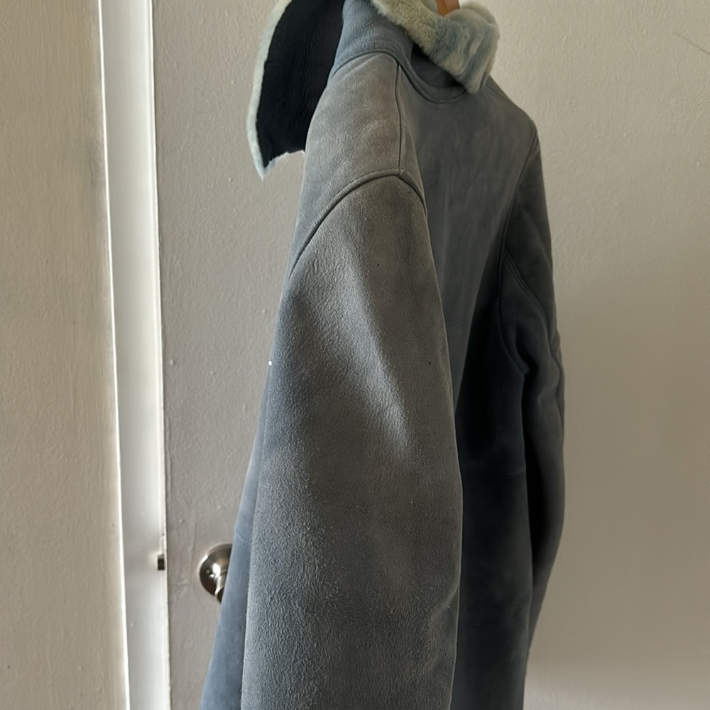 Leather winter jacket - Picture 3 of 9